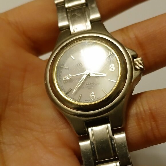 Milan Silver Tone Stainless Steel Bracelet Watch Japan Movt 100Ft WR M.Z. Berger - Picture 7 of 15